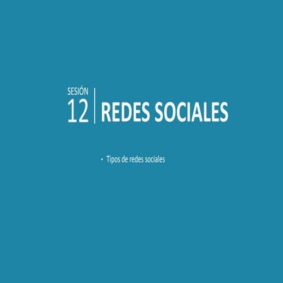Redes Sociales
