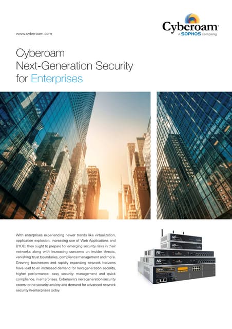 CyberoamBrochure