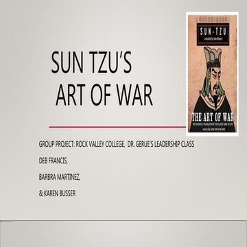 Sun Tzu the Art of War 747am-1