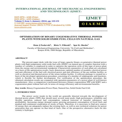 Analysis and Control of Fuel Cell Models | PDF