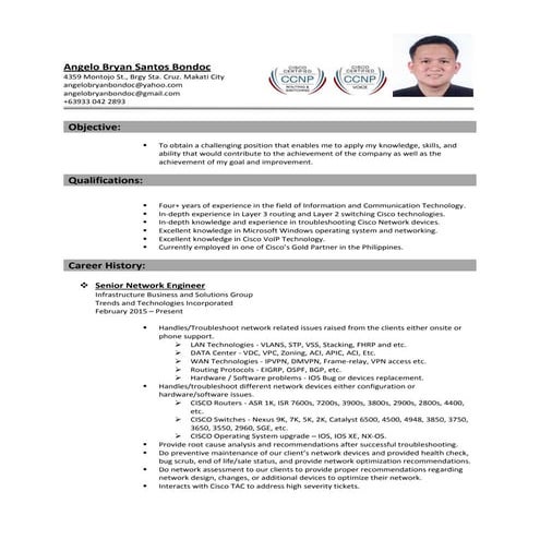 Angelo Bryan Santos Bondoc-CV