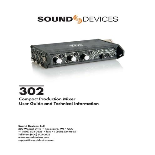 Sound Devices 302