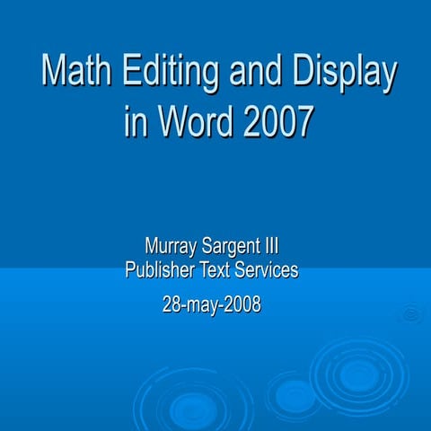 Using package amsmath typing equation labeling and referring.pptx
