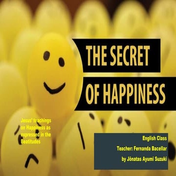 Pdf.the secret of happiness in speech in