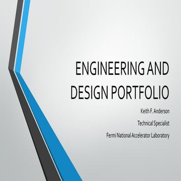 ENGINEERING AND DESIGN PORTFOLIO