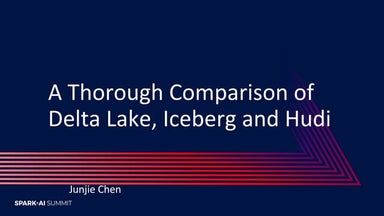 A Thorough Comparison of Delta Lake, Iceberg and Hudi