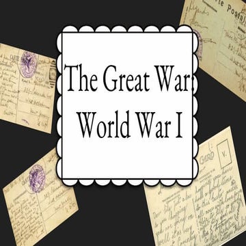 World War I