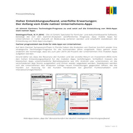 Hoher Entwicklungsaufwand, unerfüllte Erwartungen: Der Anfang vom Ende native...