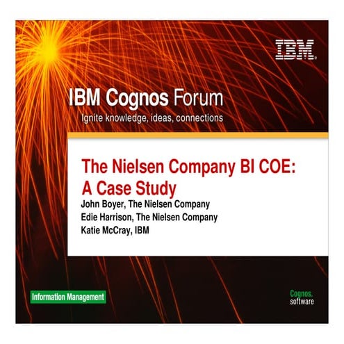 The Nielsen Company BI COE: A Case Study