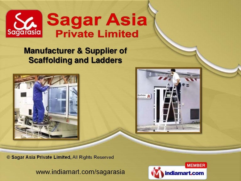 Folding Scaffolding & Ladders by Sagar Asia Private Limited, Secunder…