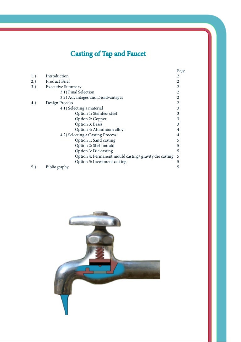 Tap and Faucet Casting