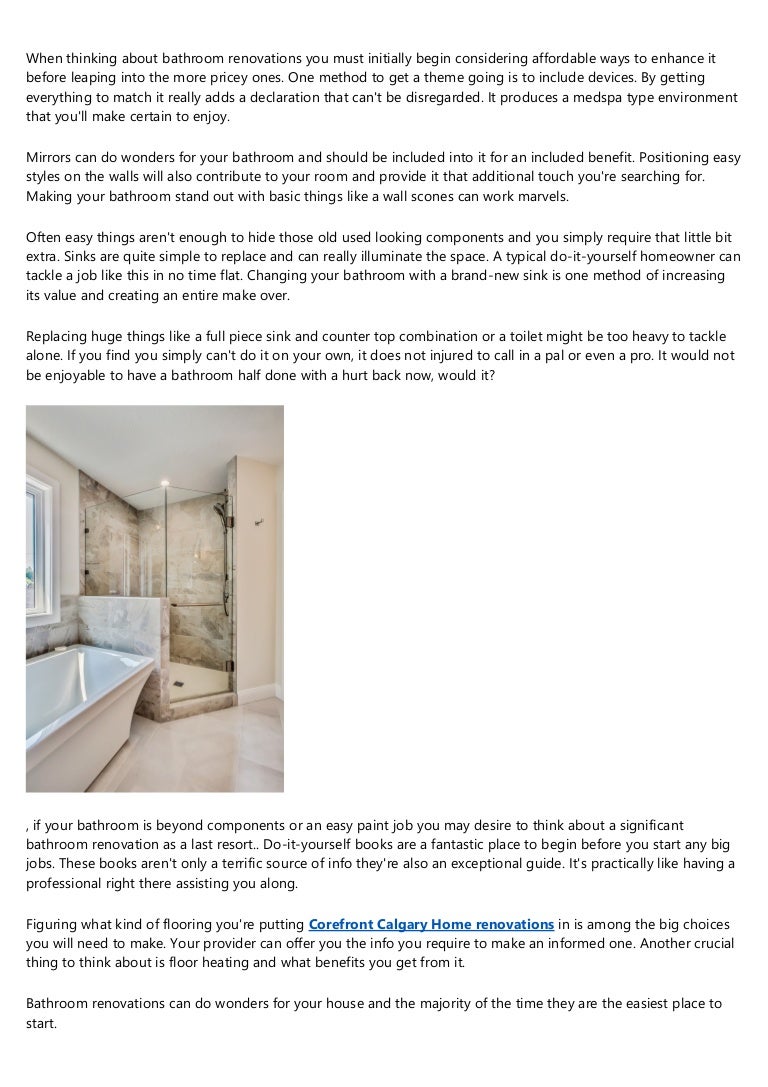 Bathroom Renovations How To Save Cash And Have A Gorgeous Bathroom