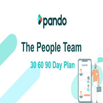 Head of People - 30 60 90 day plan