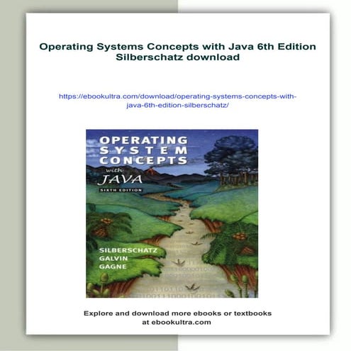 Operating Systems Concepts with Java 6th Edition Silberschatz | PDF