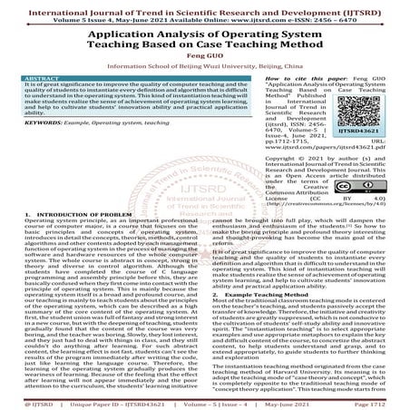 The Concept of Pedagogical Activity and Its Structure Professional ...