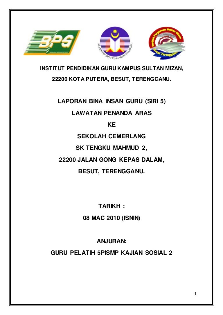 Pengenalan Program Bina Insan Guru