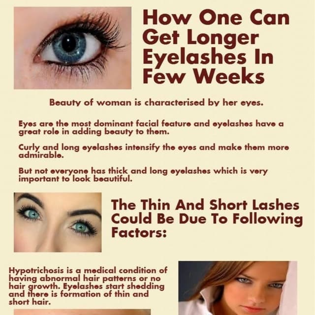 How To Grow Eyelashes Longer