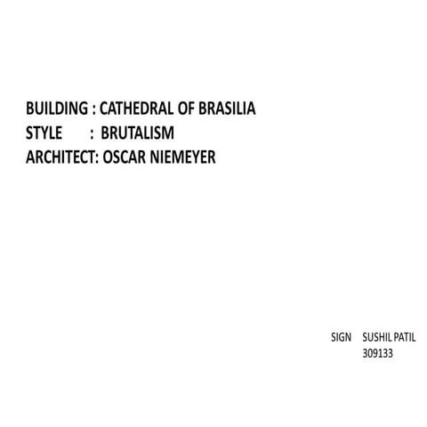 Cathedral of brasillia.