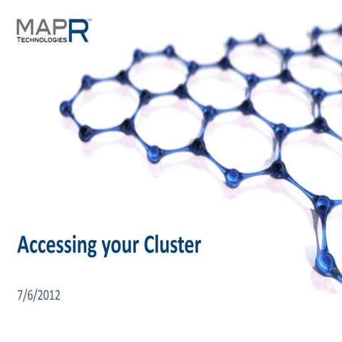 30a accessing your cluster