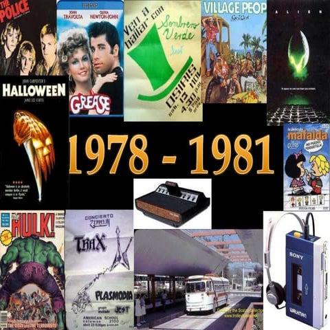 GeneracióN 1979 Recuerdos | PPT