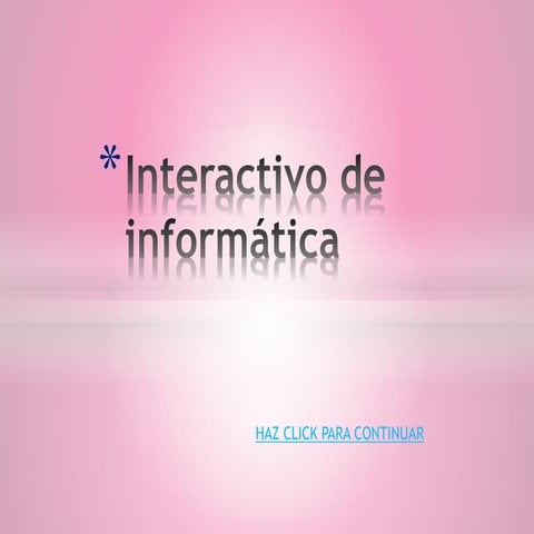 INFORMATICA | PPTX