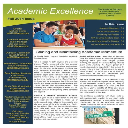 How to Be a Successful Student | PPTX