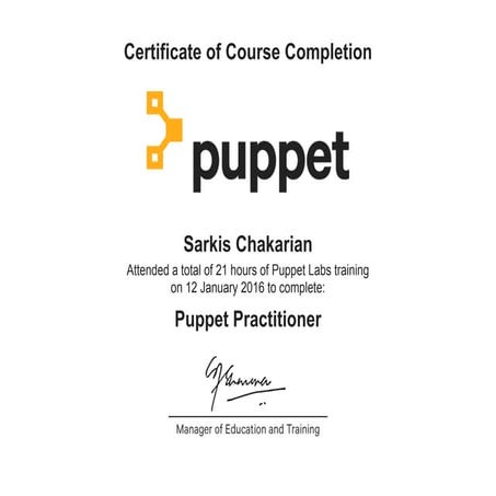 Puppet-Practitioner