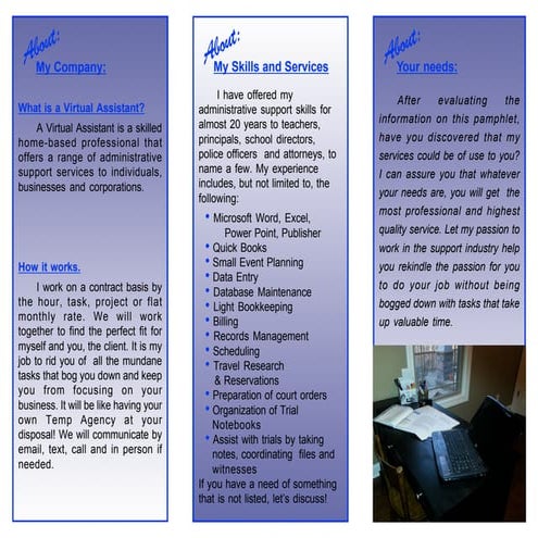 Professional Virtual Assistant for your business. | PDF