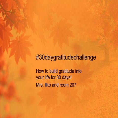  30 day gratitude challenge prompts 2018