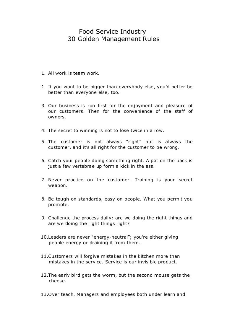 Restaurant Kitchen Regulations Restaurant Kitchen Regulations