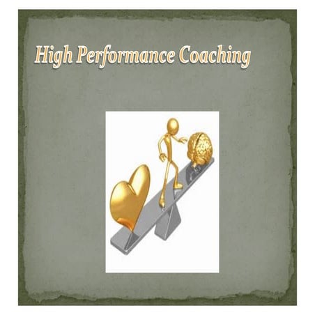 High Performance and Coaching | PDF