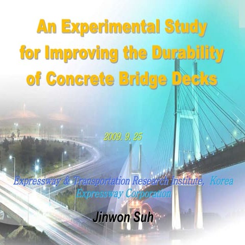 An Experimental Study for Improving the Durability of Concrete Bridge ...