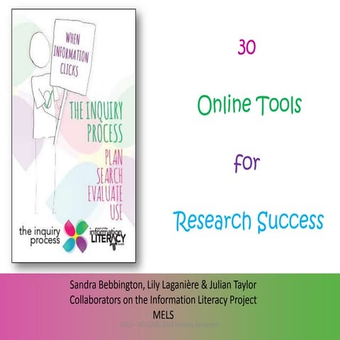 30 Online Tools for Research Sucess 
