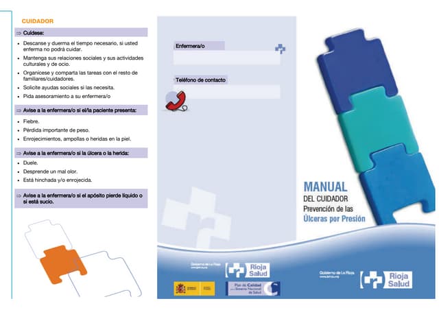 Manual del Cuidador. Prevención de ...