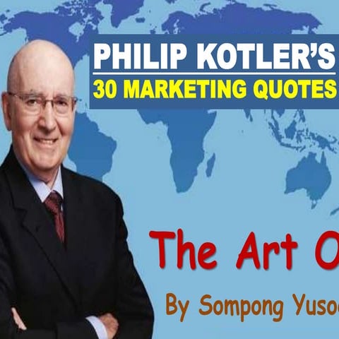 30 frases sobre Marketing de Philip Kotler