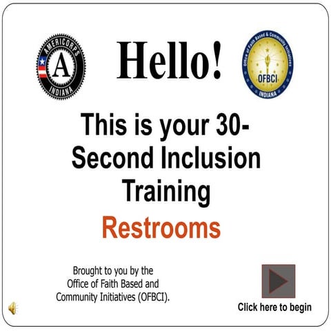 30 sec inclusion training - Restrooms