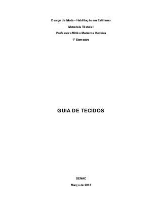 30 Tecidos