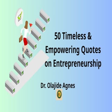 50 Timeless & Empowering Quotes on Entrepreneurship