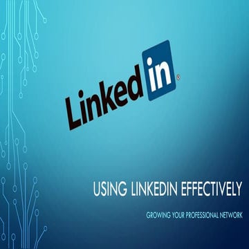 How to optimize your LinkedIn? 
