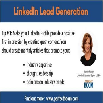 30 tips to build a powerful profile and attract clients on linked in