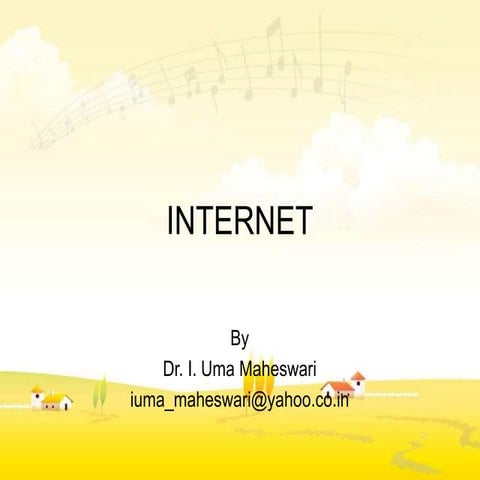 Computers in Education - Internet