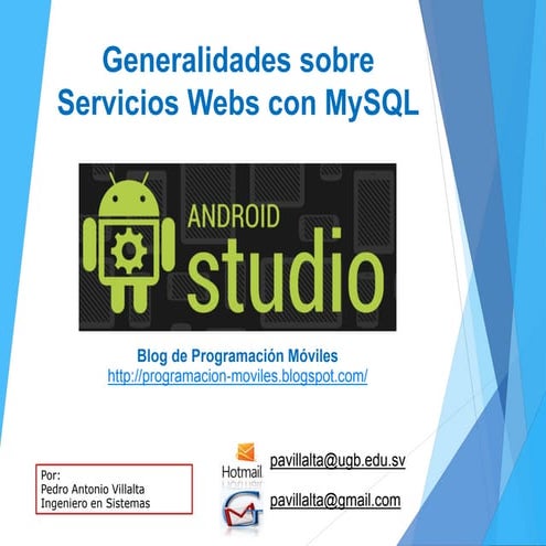 31-Android Generalidades Sobre Servicios Webs con MySQL