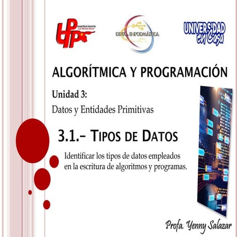 3.1.- Tipo de Datos