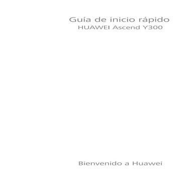 Huawei Ascend Y300 