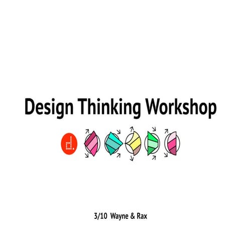 Design Thinking Introduction 設計思考簡介