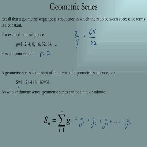 3.11.08   Geometric Series1