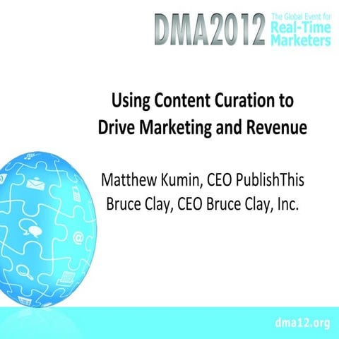 Using Content Curation to Drive Marketing and Revenue