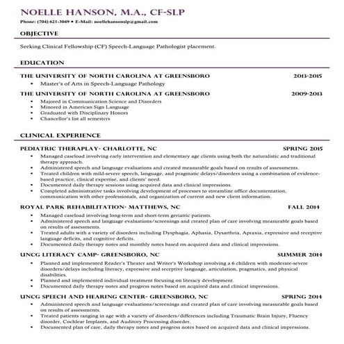 CF Resume- Updated | PDF