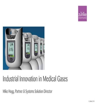 Digital Innovation in Medical Gases