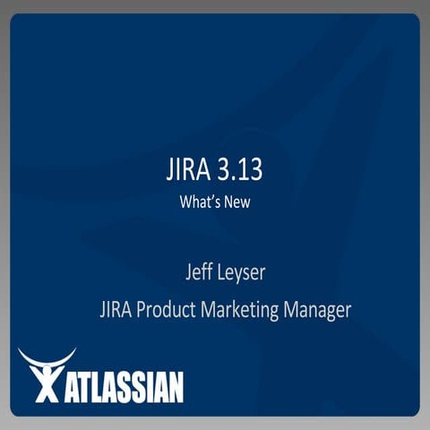 What's new in JIRA 3.13